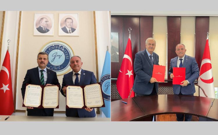 AzTU-nun rektoru Türkiyədə ikili diplom müqaviləsi imzaladı 