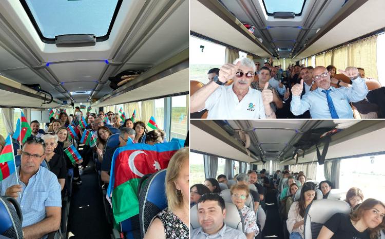 Diaspor nümayəndələrinin Şuşaya növbəti səfəri başlayıb 
