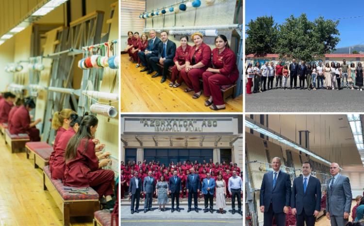 "Azərxalça" ASC İsmayıllı emalatxanasına media tur təşkil olunub 