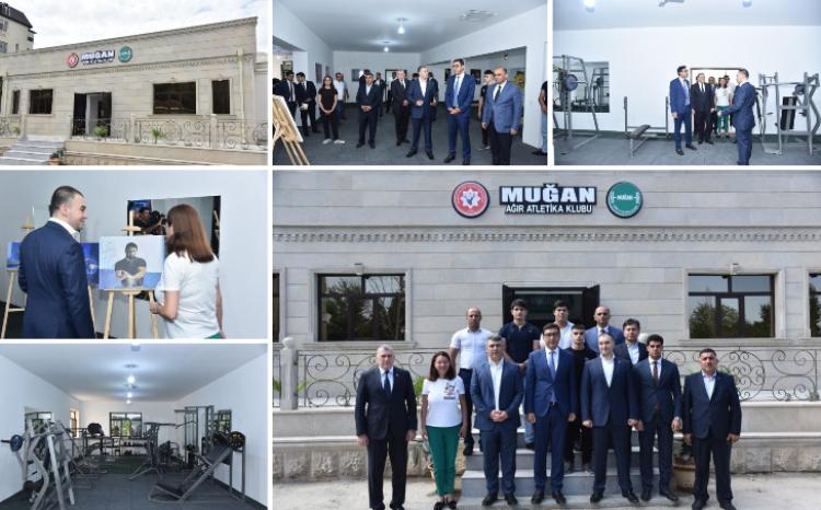 "Muğan" Ağır Atletika Klubunun açılış mərasimi keçirilib 