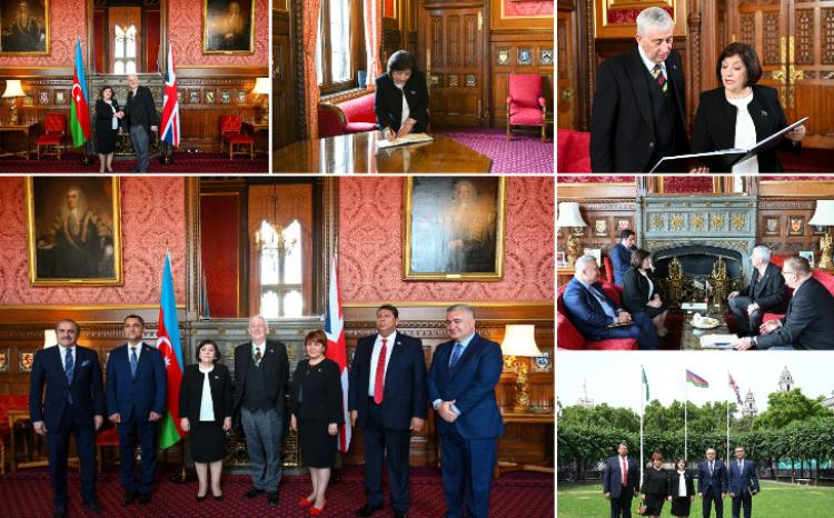Sahiba Gafarova Meets Speaker of the House of Commons on Her Official Visit to United Kingdom 