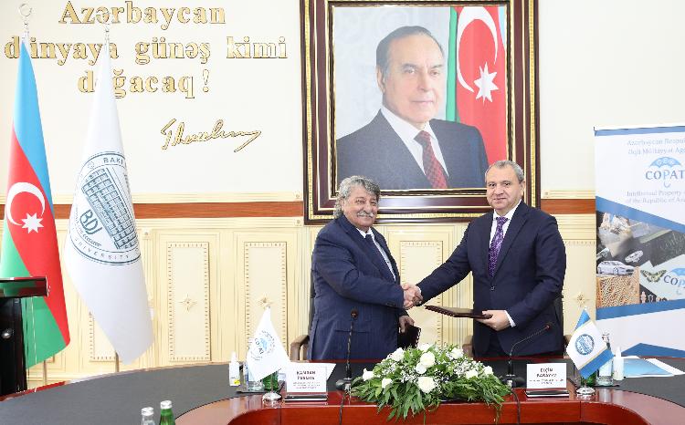 BDU-nun Əqli mülkiyyət hüququ kafedrasının Əqli Mülkiyyət Agentliyində filialı yaradılıb 
