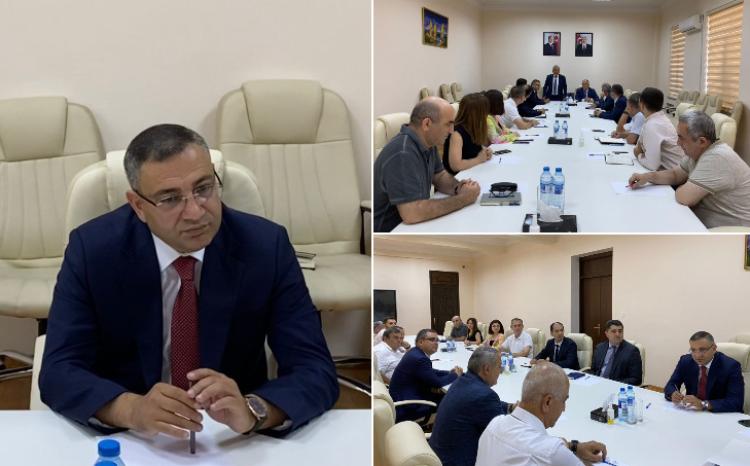 AzTU-nun yeni prorektoru kollektivə təqdim olunub 