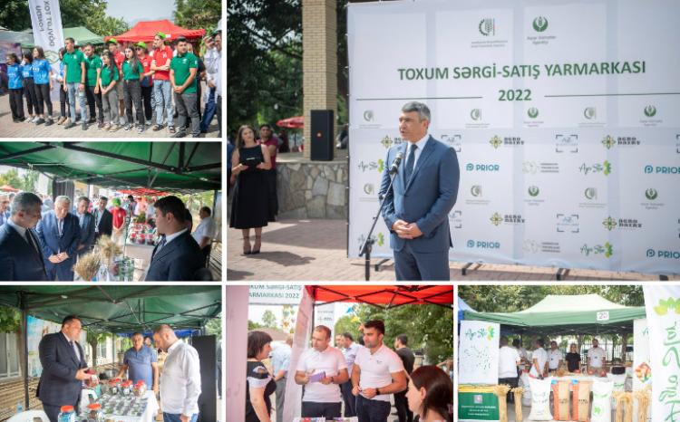 Şəkidə respublika toxum sərgi-satış yarmarkası keçirilib 