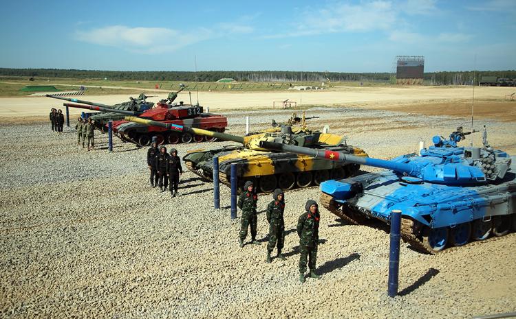 Проведён полуфинал конкурса «Танковый биатлон» 