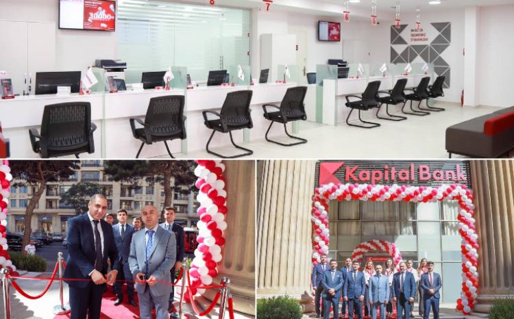 Kapital Bank открыл филиал имени Гусейна Джавида 
