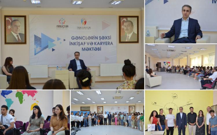 Vüsal Quliyev Mingəçevir gəncləri ilə görüşüb 