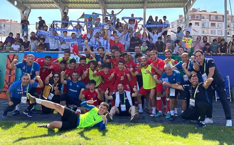 23 yaşadək futbolçulardan ibarət Azərbaycan milli komandası yarımfinala vəsiqə əldə edib 