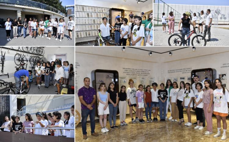 Qaradağ gəncləri üçün Respublika Velotrekinə infotur təşkil olunub 