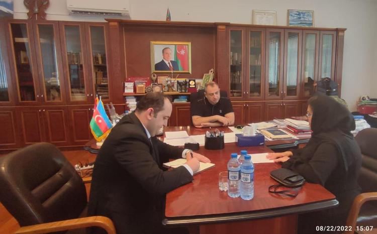 Milli Məclis sədrinin müavini Adil Əliyev seçiciləri qəbul edib 