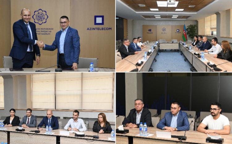 "AzInTelecom" MMC və "Keyfiyyət Assosiasiyası" İctimai Birliyi arasında memorandum imzalanıb 