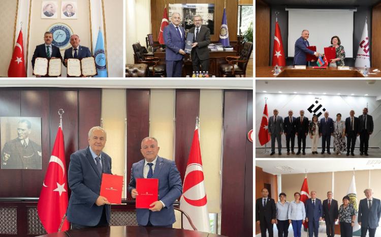 AzTU-nun rektoru Türkiyənin müxtəlif universitetləri ilə ikili diplom müqaviləsi imzalayıb 