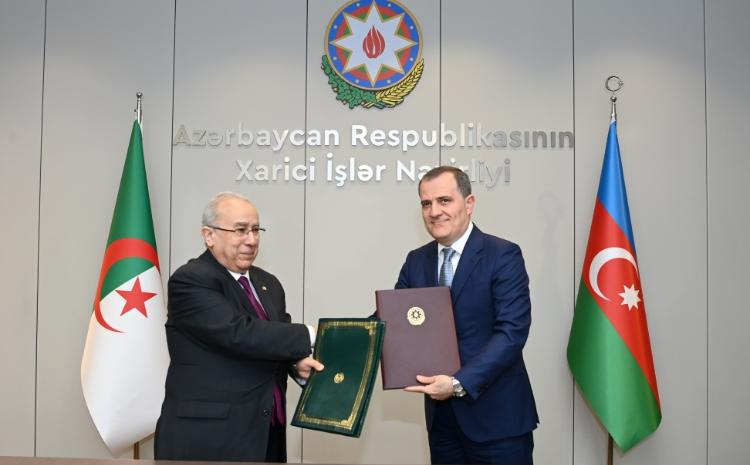 Azərbaycanla Əlcəzair arasında əməkdaşlıq münasibətləri müzakirə olunub 
