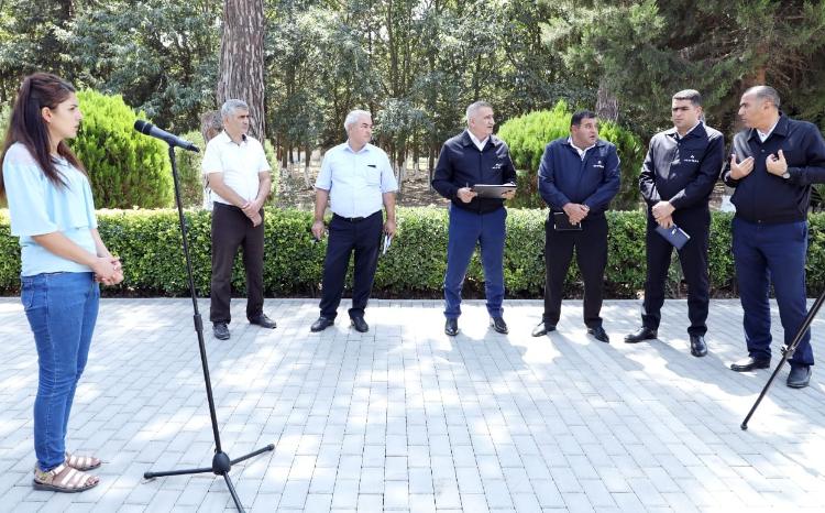 Biləsuvarda vətəndaşların qaz təsərrüfatına dair sualları cavablandırıldı 