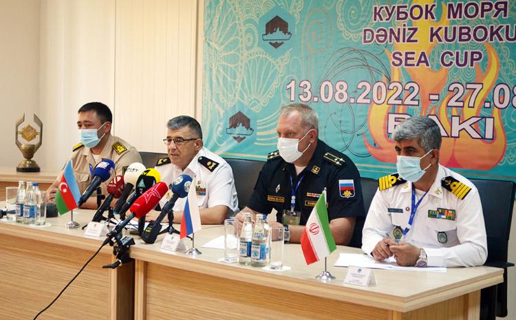 Состоялась пресс-конференция по случаю завершения конкурса «Кубок моря» 