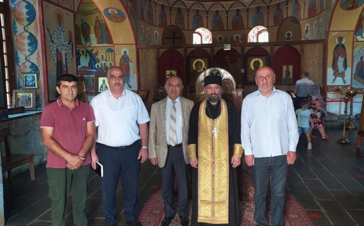 DQİDK-nın sədr müavini Qaxda "Müqəddəs Giorgi" kilsəsi və Müqəddəs "Nino" kilsəsi gürcü pravoslav xristian dini icmalarının üzvləri ilə görüşüb 