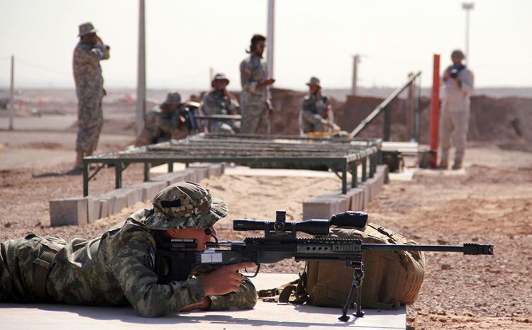 На конкурсе "Снайперский рубеж" выполнены очередные упражнения 