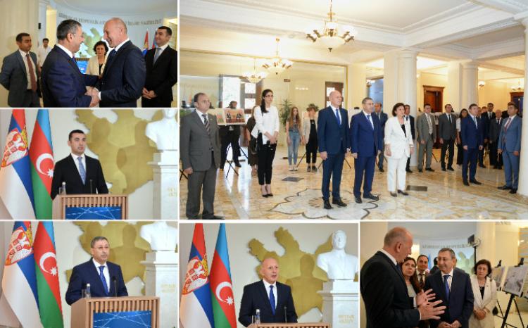 Azərbaycanla Serbiya arasında diplomatik münasibətlərin qurulmasının 25-ci ildönümü qeyd olunub 