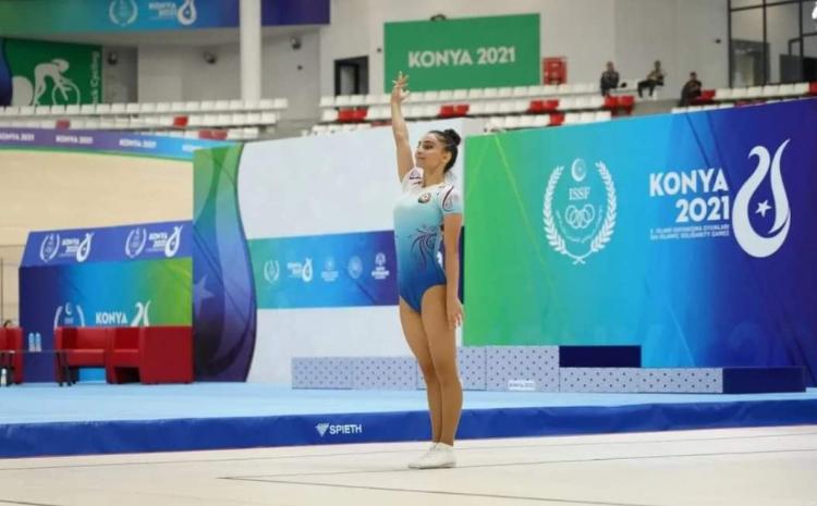 Азербайджанская гимнастка завоевала серебро на Исламиаде 