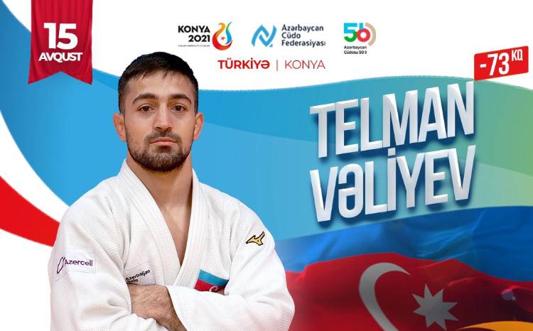 Cüdoçumuz Telman Vəliyev bürünc medalla kifayətlənib 