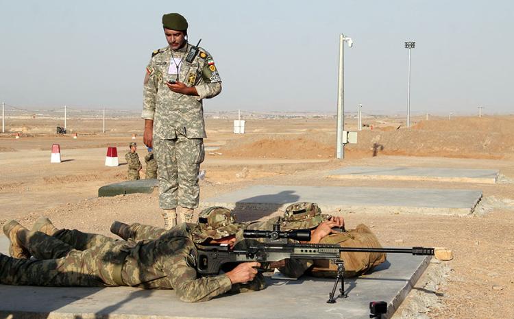 Азербайджанские снайперы принимают успешное участие в международном конкурсе 