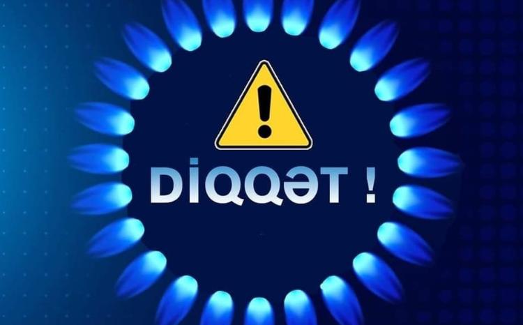 Qaradağ rayonunun bir hissəsinin qaz təchizatında müvəqqəti fasilə yaranacaq 