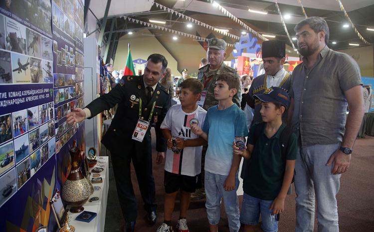 Азербайджанская экспозиция в рамках «Армейских международных игр-2022» встречена с большим интересом 