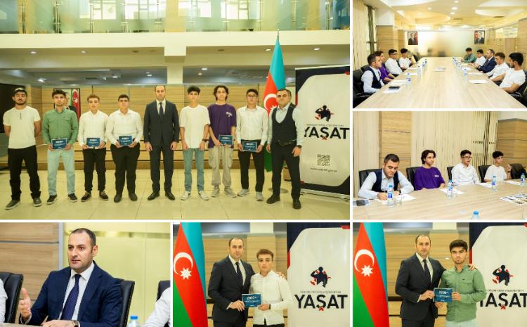 "YAŞAT" Fondu bu il də ilk dəfə tələbə adını qazanan şəxslərə 2000 AZN pul mükafatı təqdim edib 