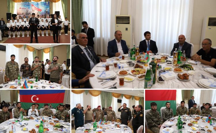 Neftçala rayonunda 27 sentyabr Anım Günü ilə əlaqədar ehsan süfrəsi təşkil olunub 