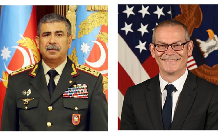 Azerbaijan Defense Minister and the U.S. Under Secretary of Defense for Policy had a telephone conversation 