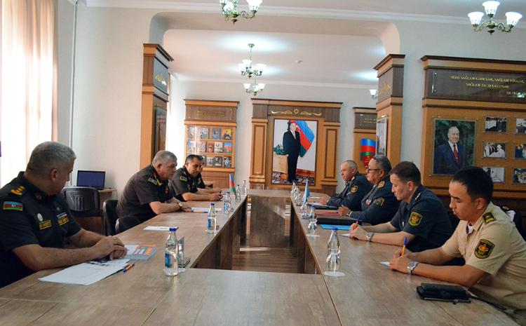 Делегация Республики Казахстан посетила Национальный университет обороны 