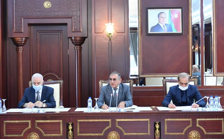 Aqrar siyasət komitəsinin payız sessiyasında ilk iclası keçirilib 