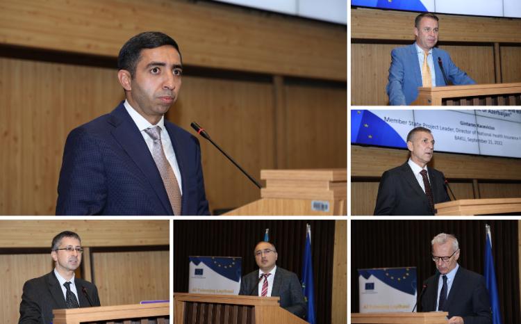 "Azərbaycanda icbari tibbi sığorta mexanizmlərinin gücləndirilməsi" tvininq layihəsinin açılış mərasimi keçirilib 