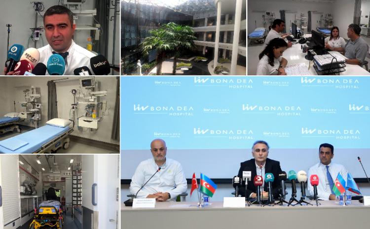 "Liv Bona Dea International Hospital"a mediatur təşkil edilib - VİDEO