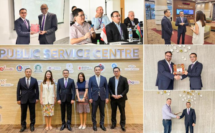 "ASAN xidmət"in nümayəndə heyəti Sinqapurda keçirilən konfransda iştirak edib 