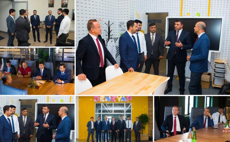 Türkiyənin Bilişim vadisinin nümayəndə heyəti "İnnovasiyalar Mərkəzi"nin qonağı olub 