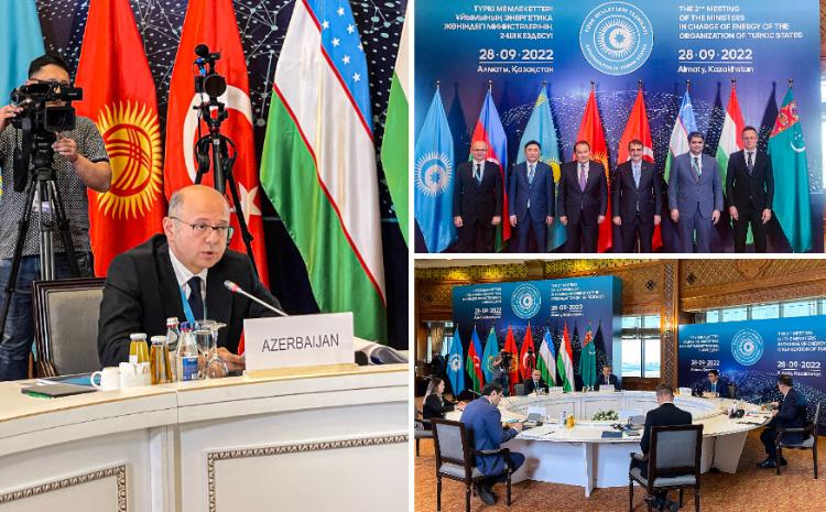 Minister of Energy spoke in Almaty about Azerbaijan's contribution to the energy integration of the Turkic states 