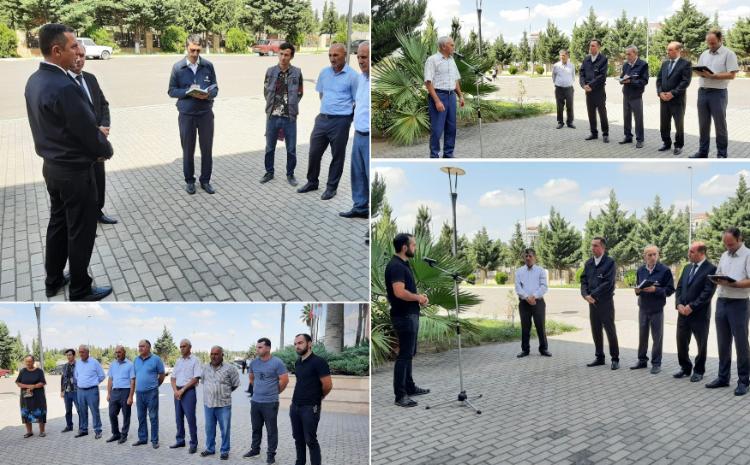 İmişli rayonunda "Açıq mikrofon" aksiyası baş tutdu 