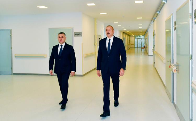 Prezident İlham Əliyev Bakıda Uşaq və Yeniyetmələr üçün Respublika Vərəm Xəstəlikləri Sanatoriyasının açılışında iştirak edib 