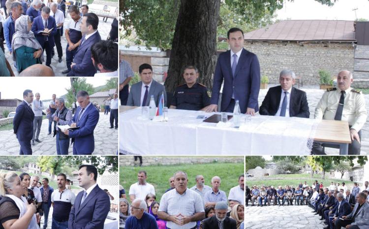 RİH başçısı Nahid Bağırov növbəti səyyar görüşünü Basqal qəsəbəsinin sakinləri ilə keçirib 