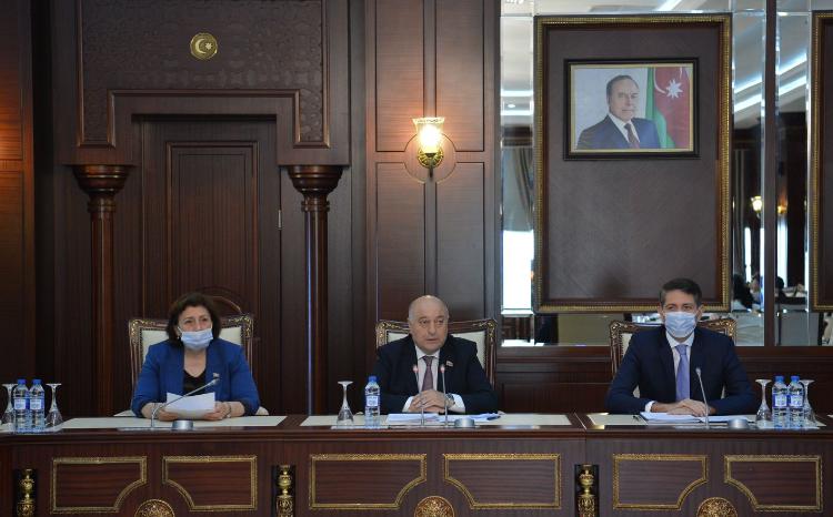 Milli Məclisin Əmək və sosial siyasət komitəsinin iclası keçirilib 