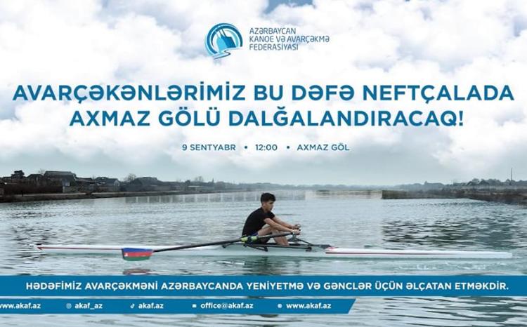 Avarçəkənlərimiz bu dəfə neftçalada axmaz gölü dalğalandıracaq 