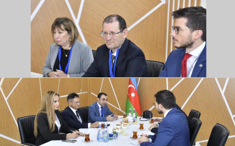 Mədət Quliyevin Sibat təşkilatının rəhbəri Yair Kulas ilə görüşü baş tutub 