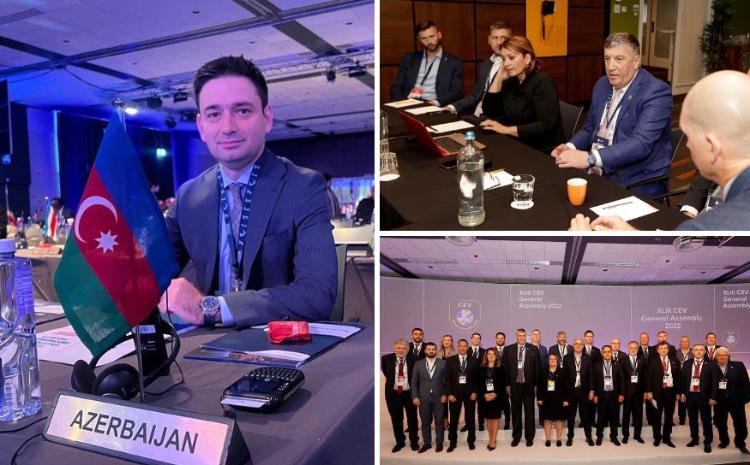 Azərbaycan Voleybol Federasiyasının rəhbərliyi Niderlandda bir sıra təbirlərə qatılıb 