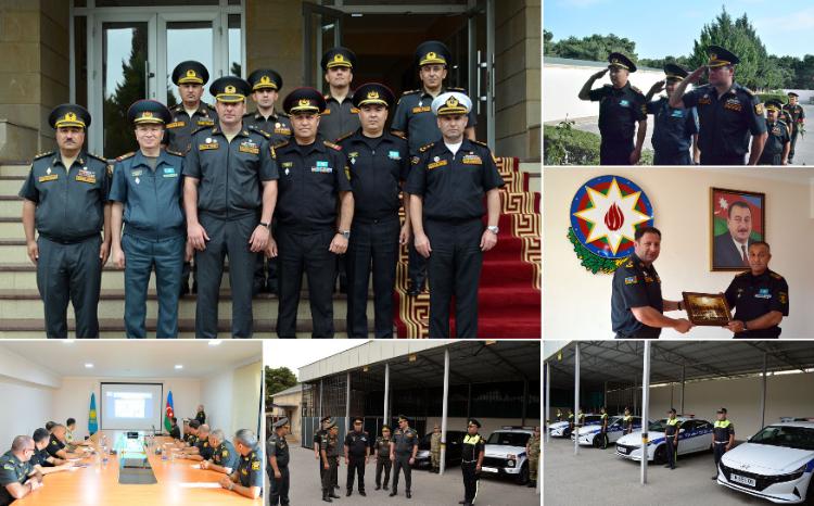 Делегация Республики Казахстан посетила Управление военной полиции Министерства обороны 