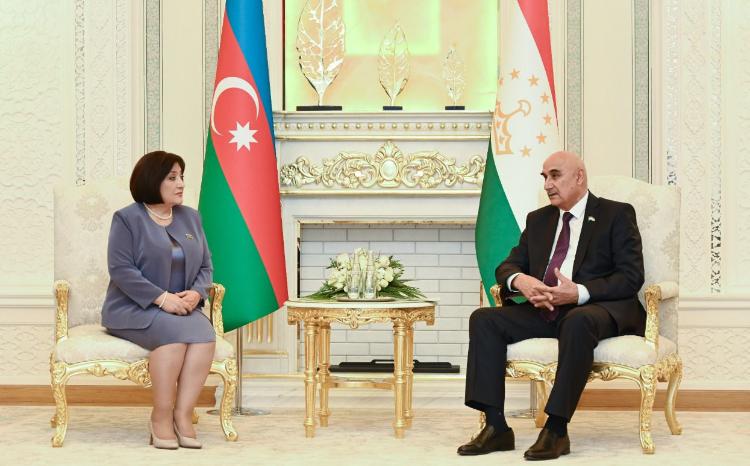 Chair of Milli Majlis Spoke with Chairman of the Assembly of Representatives of Tajikistan’s Majlisi Oli 