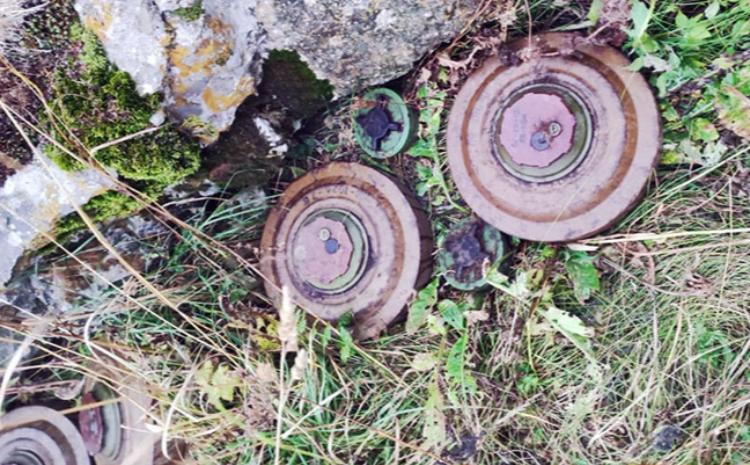 Обнаружены мины, зарытые диверсантами вооруженных сил Армении 