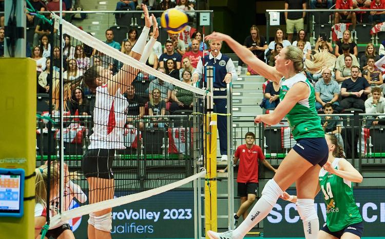 Qadın voleybolçulardan ibarət Azərbaycan millisi Avropa çempionatının final mərhələsinə vəsiqə qazanıb 