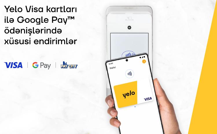 Оплачивайте в Google Pay картами Yelo Visa и получайте скидки 