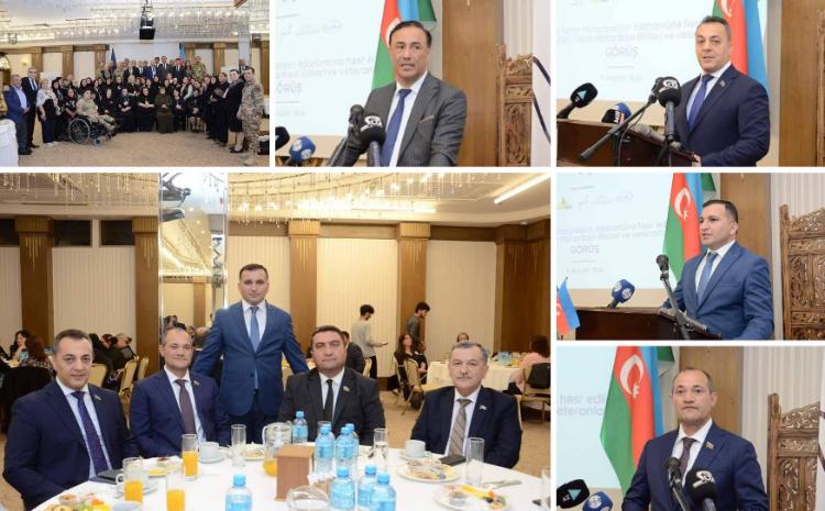 Şəhid ailələri ilə görüş keçirilib 